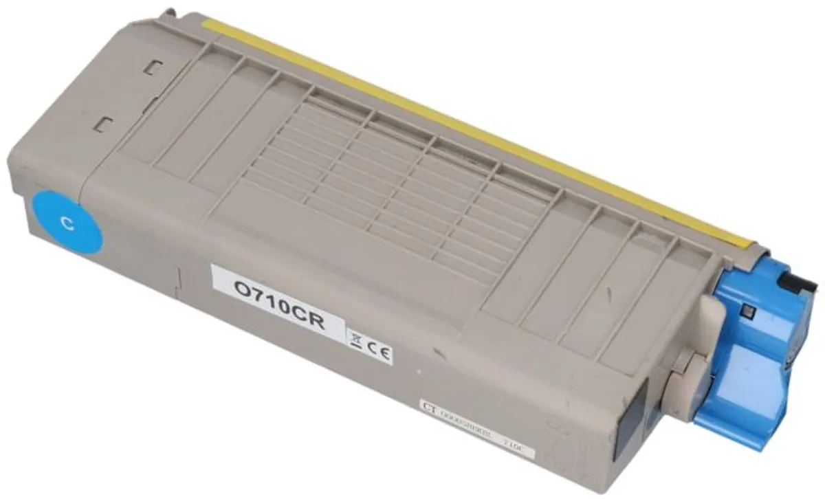 PrintAbout Huismerk Toner Cyaan 44318607-PA - 12.500 Pagina's