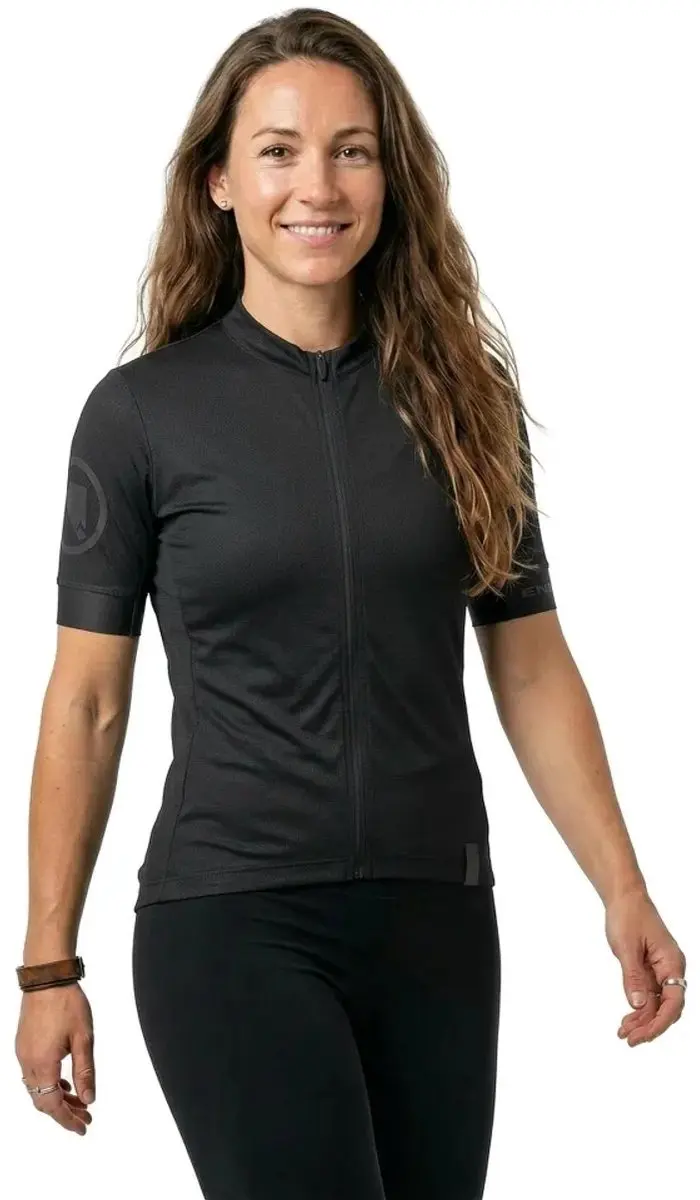 Endura Women's FS260 S/S Jersey - XL - Zwart