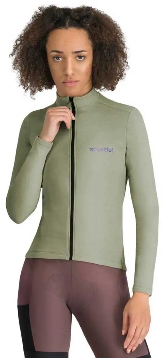 Sportful Supergiara Wool Trui Met Lange Mouwen Groen S Vrouw