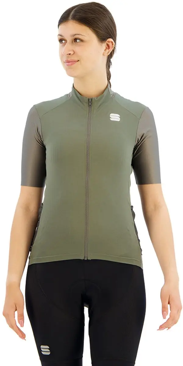 Sportful Supergiara Korte Mouw Wielertrui Grijs XL Vrouw