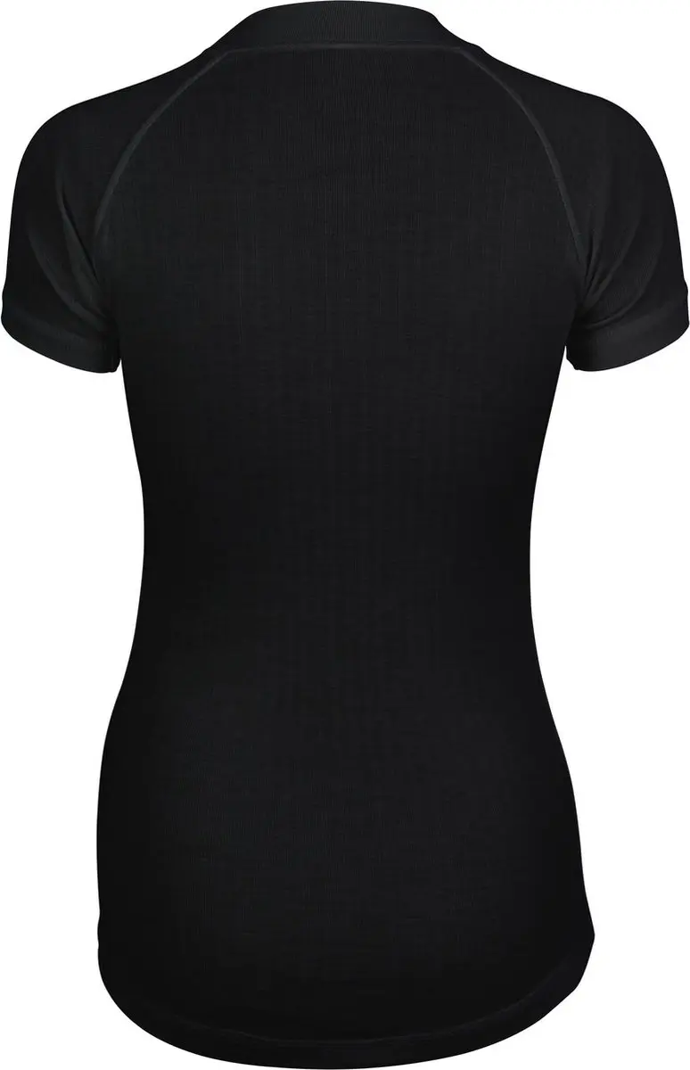 Avento Thermoshirt Korte Mouw Vrouwen - Zwart Maat 38