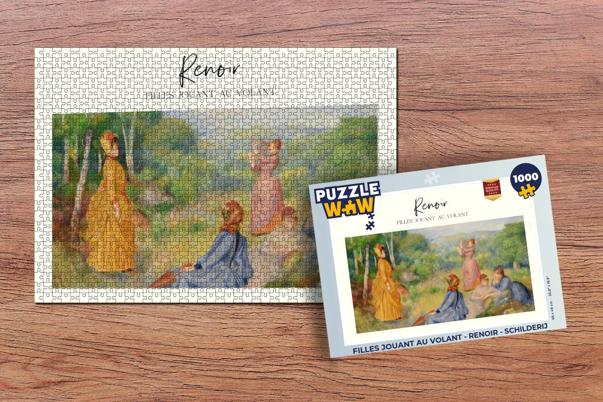 PuzzleWow Renoir Legpuzzel 1000 Stuks - Multicolor
