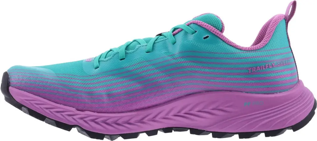 Inov-8 TrailFly Speed Dames - Aqua/Purple - afbeelding 5 van 6
