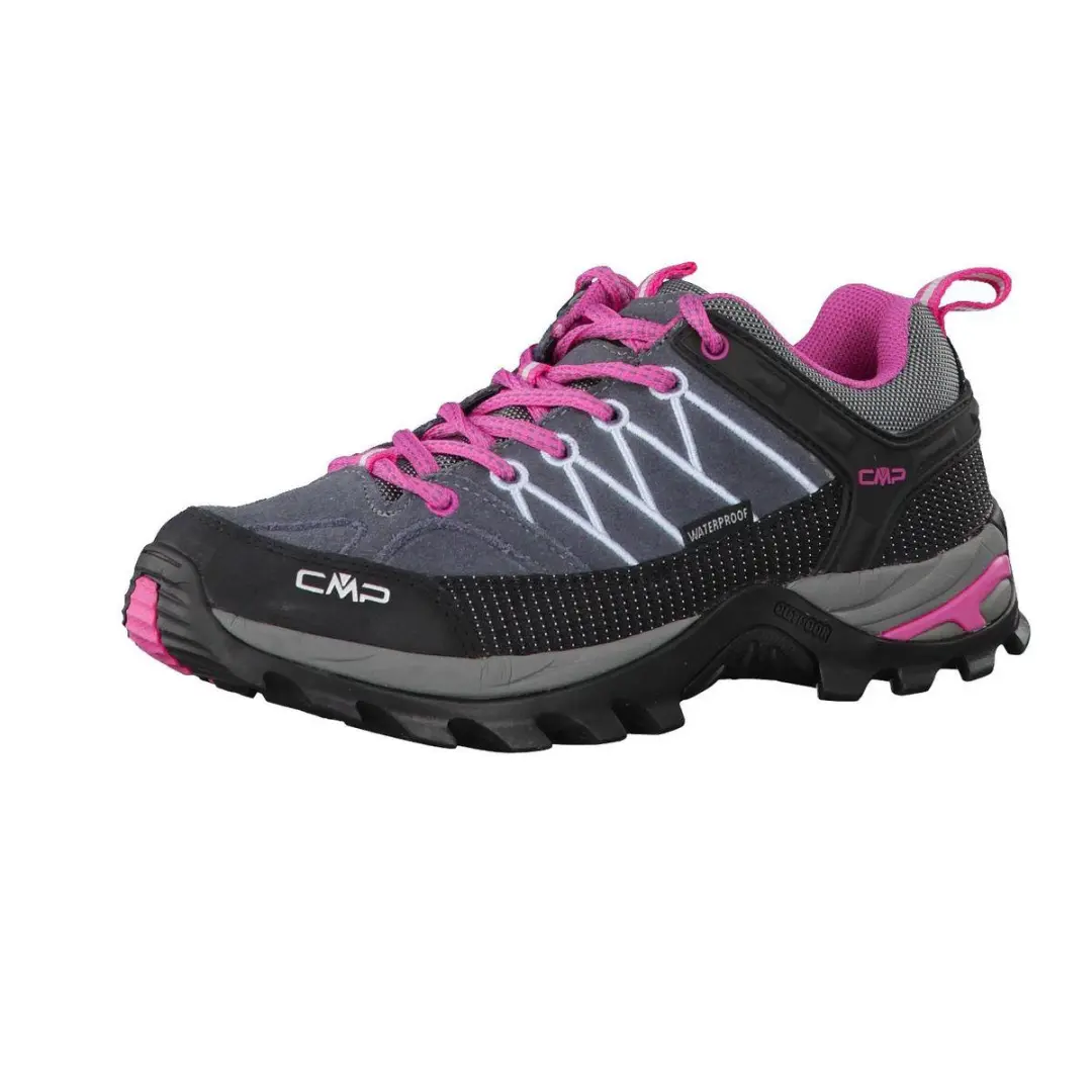 CMP Campagnolo Rigel WP Lage Trekkingschoenen Dames - 36 - Grijs/Roz