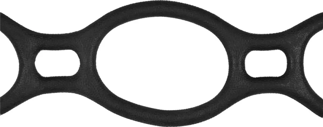 Avento Fitness Expander Band Helix - Zwart - 100x10cm