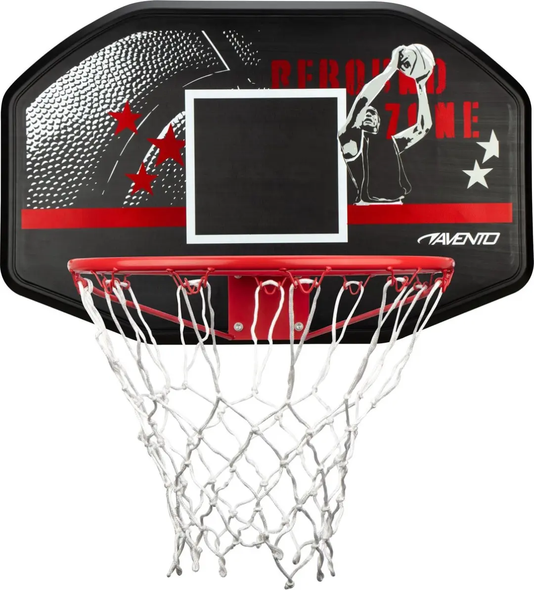 Avento basketbalbord + ring + net