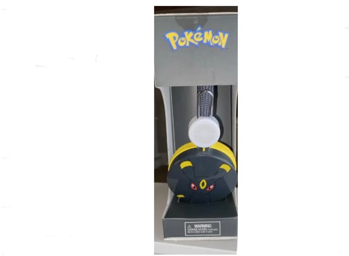 Pokémon Umbreon Kinderkoptelefoon - Volumebegrenzing - Zwart