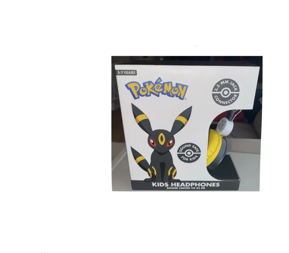 Pokémon Umbreon Kinderkoptelefoon - Volumebegrenzing - Zwart