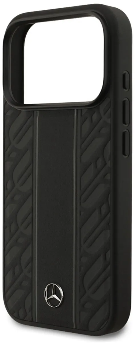 Mercedes-Benz Backcase Hoesje iPhone 17 Pro - Effen Zwart - 3666339568504