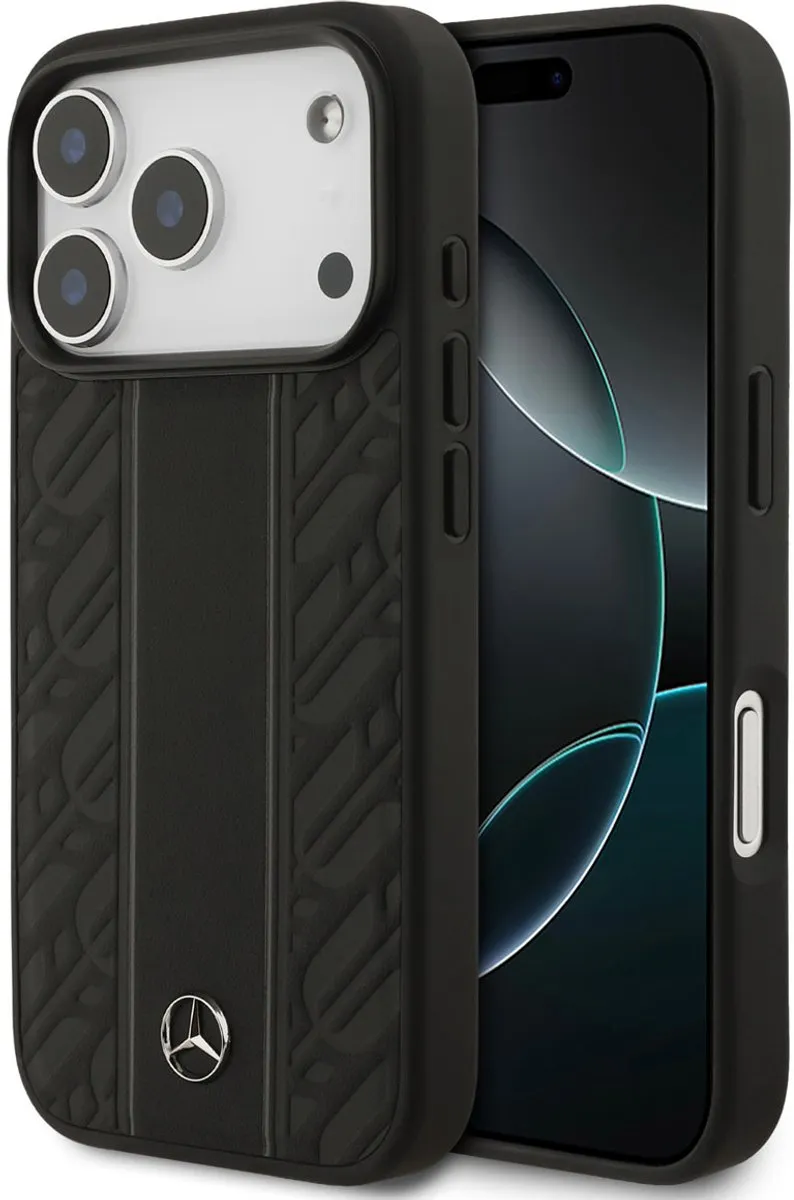 Mercedes-Benz Backcase Hoesje iPhone 17 Pro - Effen Zwart - 3666339568504 - afbeelding 6 van 6