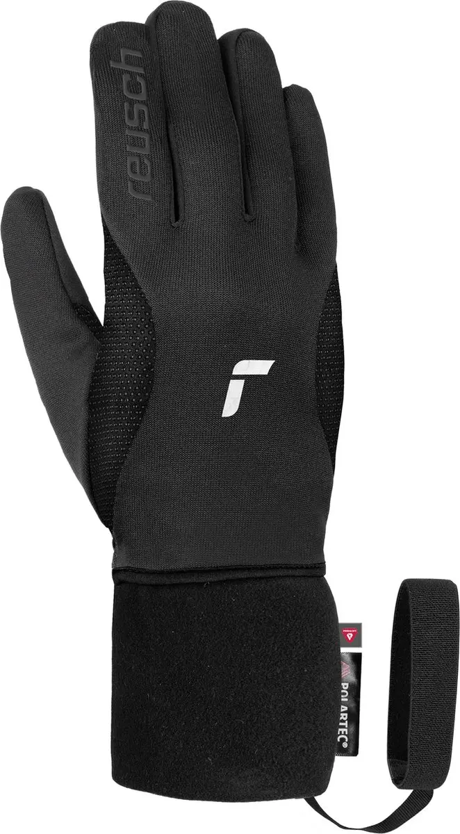 Reusch Baffin TOUCH-TEC Fingerhandschuhe 7,5 - Zwart-Zilver