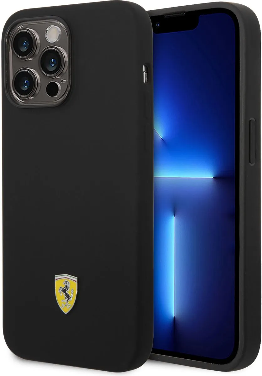 Ferrari Silicone Hoes iPhone 14 Pro Max