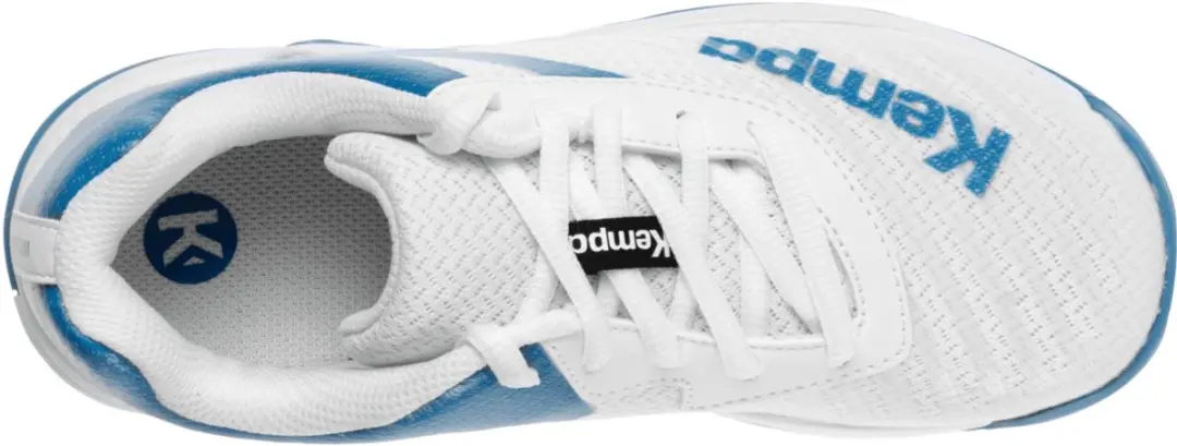 Kempa Wing 2.0 Junior Handbalschoenen - Maat 30 - Wit/Blauw - afbeelding 2 van 5