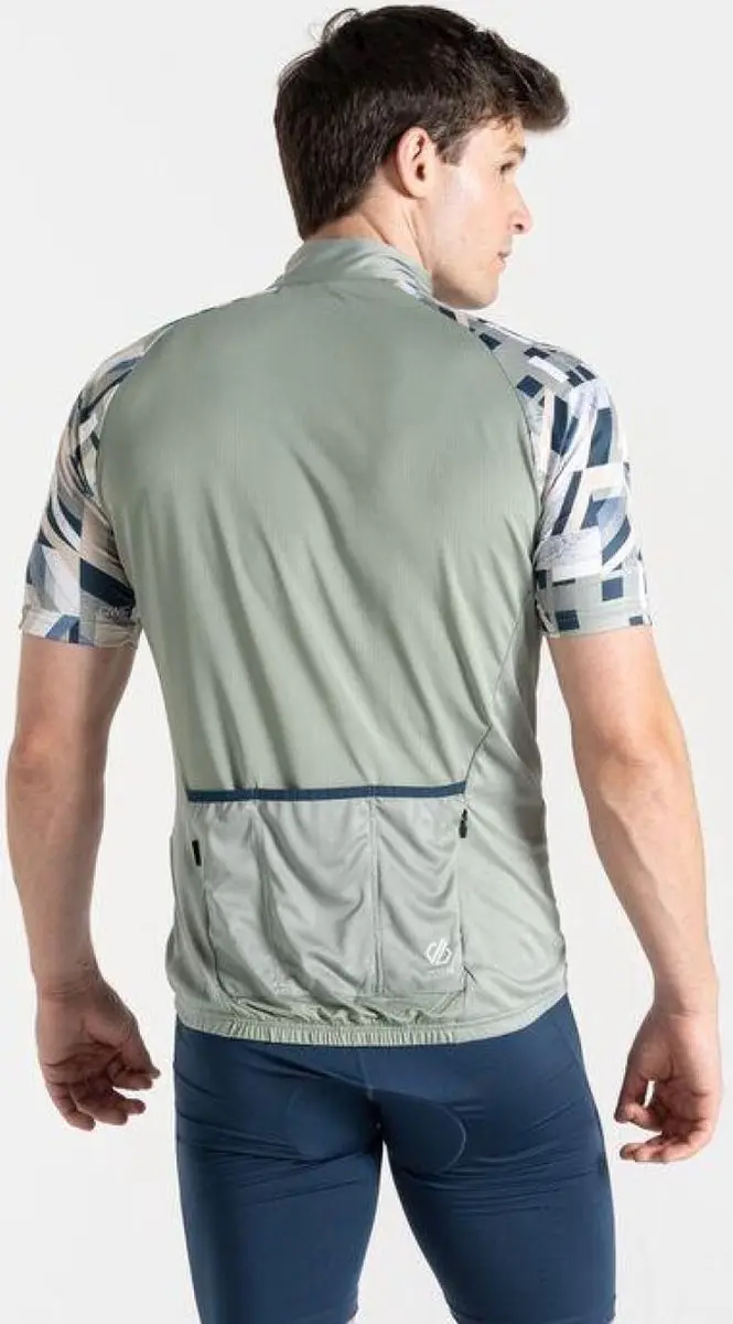 Dare 2b Riding Korte Mouw Wielertrui - L - Lily Pad