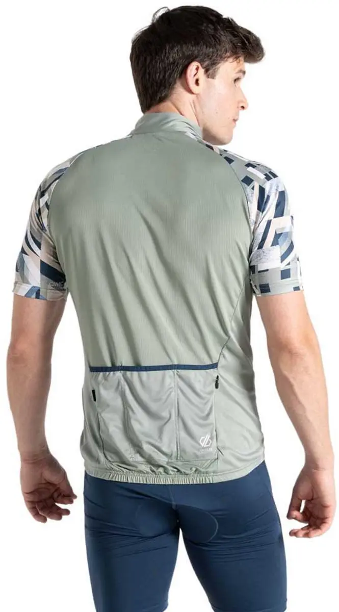 Dare 2b Riding Korte Mouw Wielertrui - L - Lily Pad