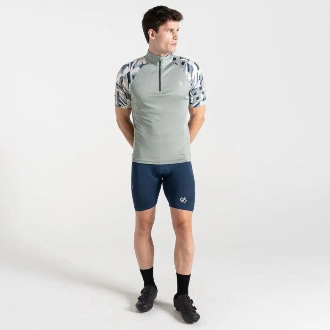Dare 2b Riding Korte Mouw Wielertrui - L - Lily Pad