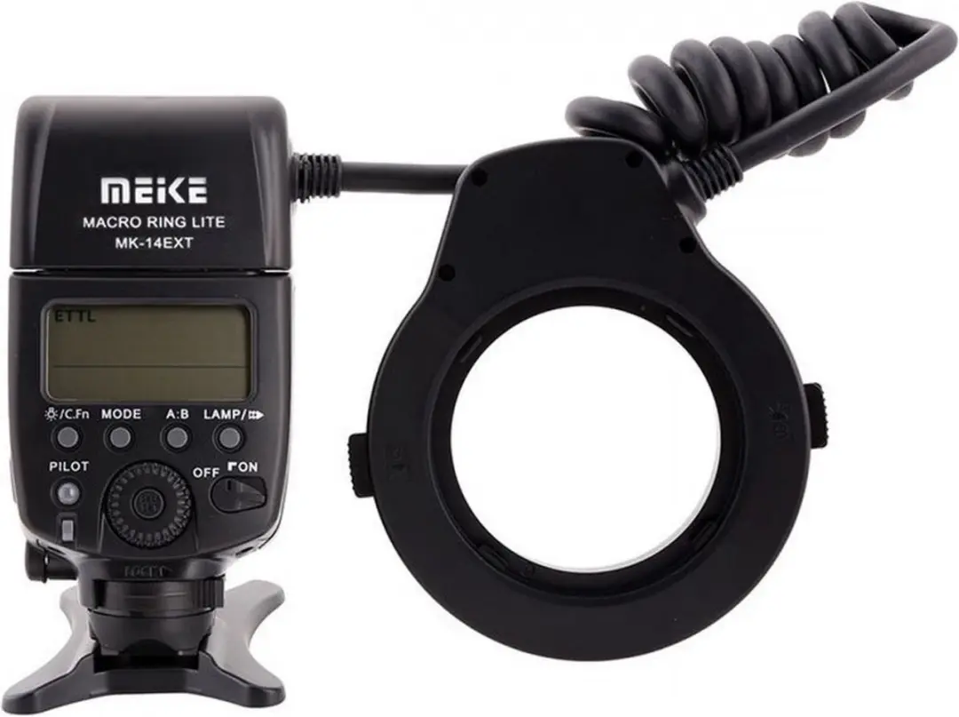 Meike MK-14EXT Macro Ring Flash - Canon TTL - 4x AA - 5500K