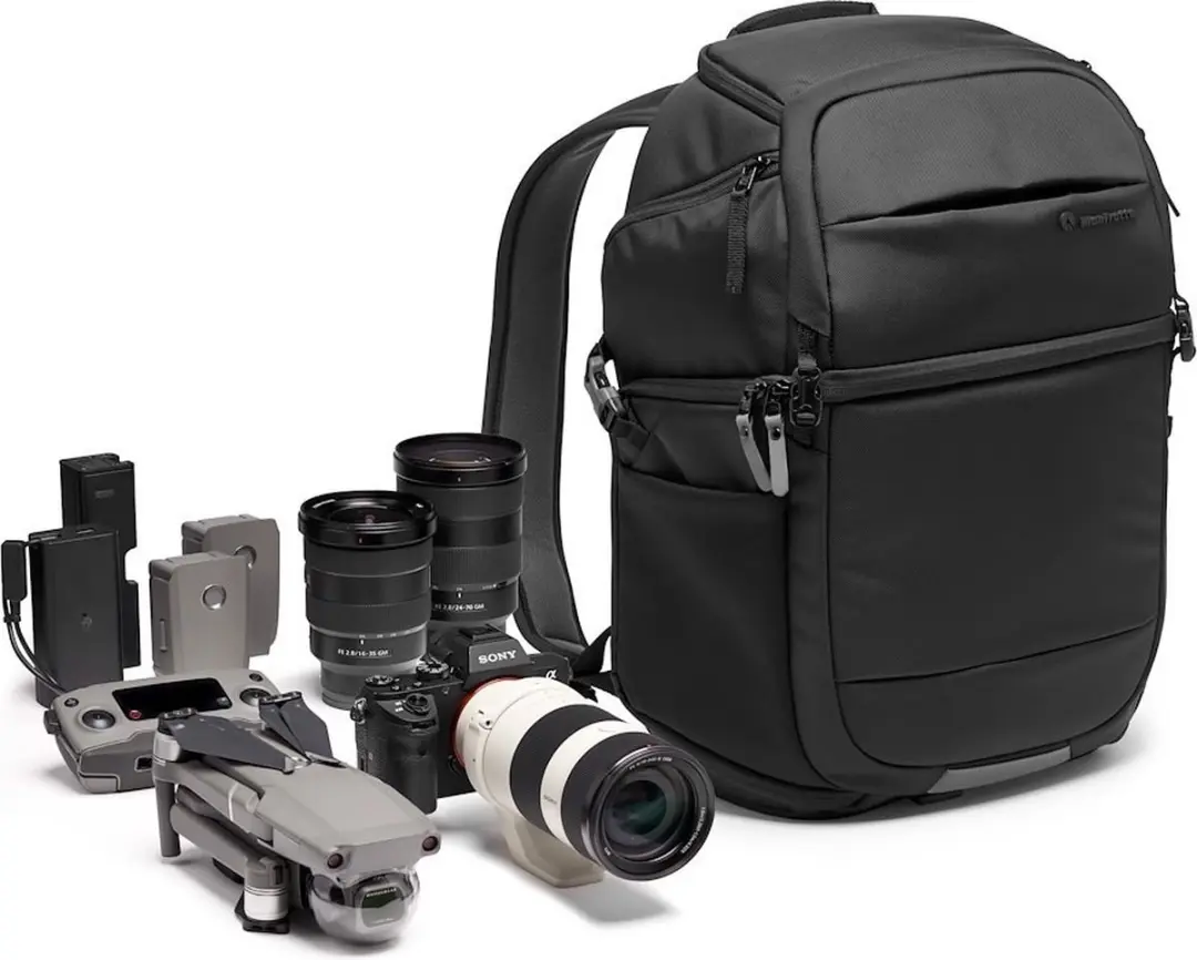 Manfrotto MB MA3-BP-FM Rugzak - 5 Lenzen - Zwart