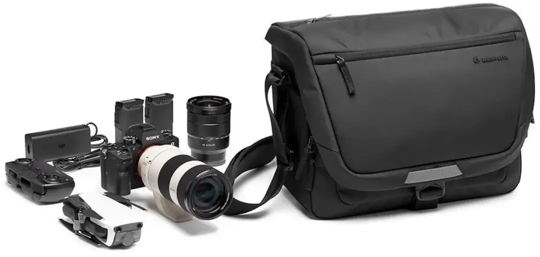 Manfrotto MB MA3-M-M Messenger Bag - Zwart