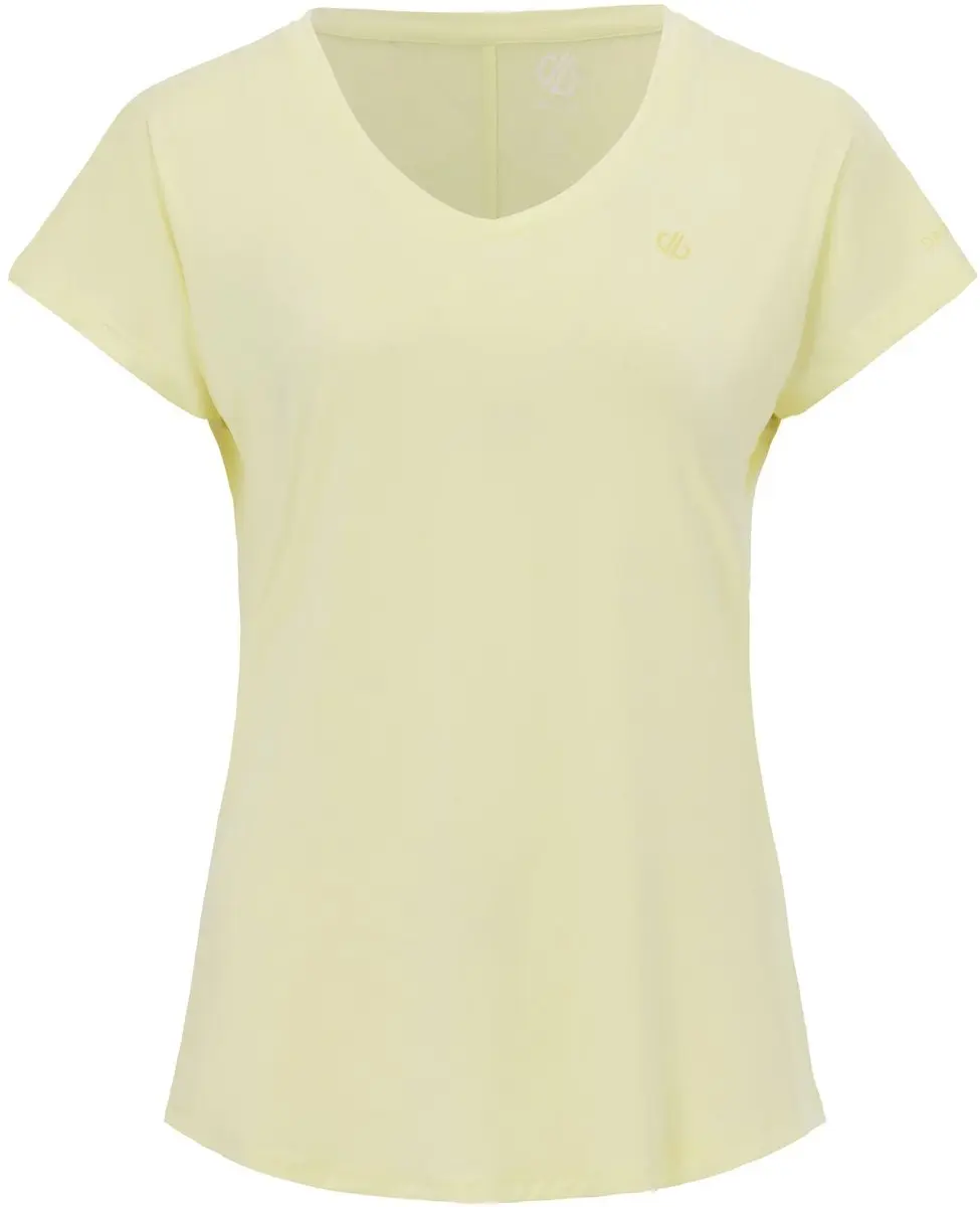 Dare 2b Hiking T-shirt Dames - Geel - Maat 48
