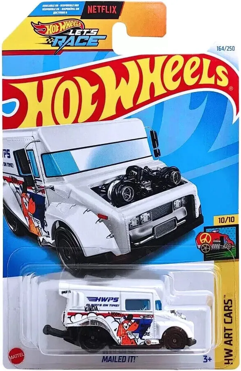 Hot Wheels HWPS White Bus 1:64