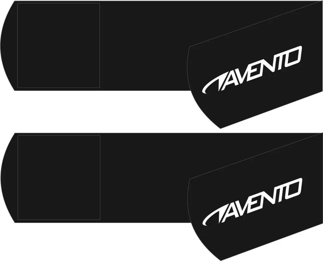 Avento Scheenbeschermerophouder - Zwart