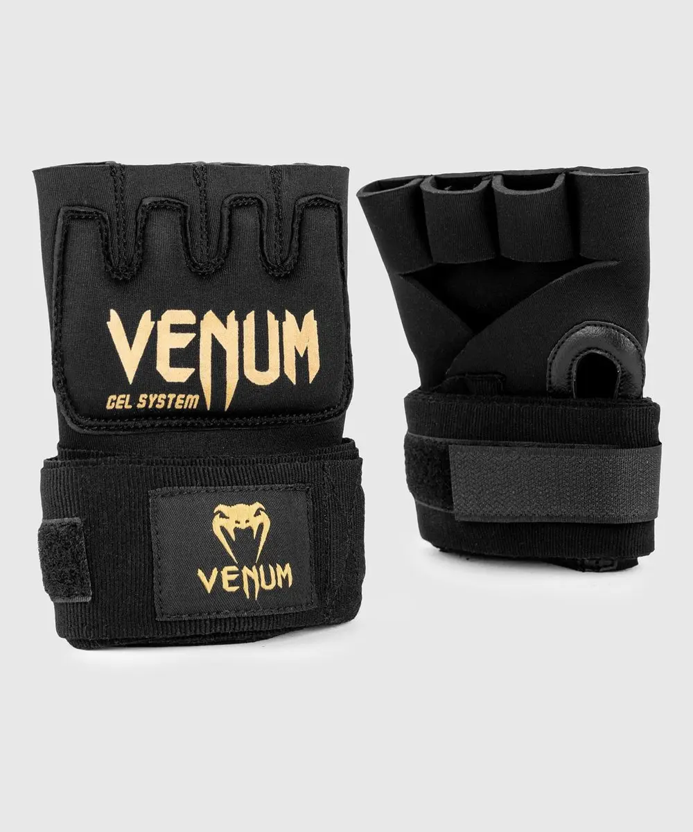 Venum Kontact Gel Glove Wraps Zwart Goud