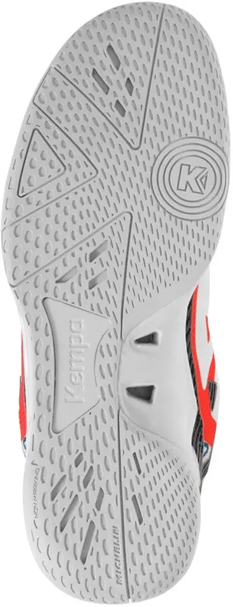 Kempa Wing 2.0 Indoor Sportschoenen 40.5 - Wit/Rood/Zwart - afbeelding 2 van 4