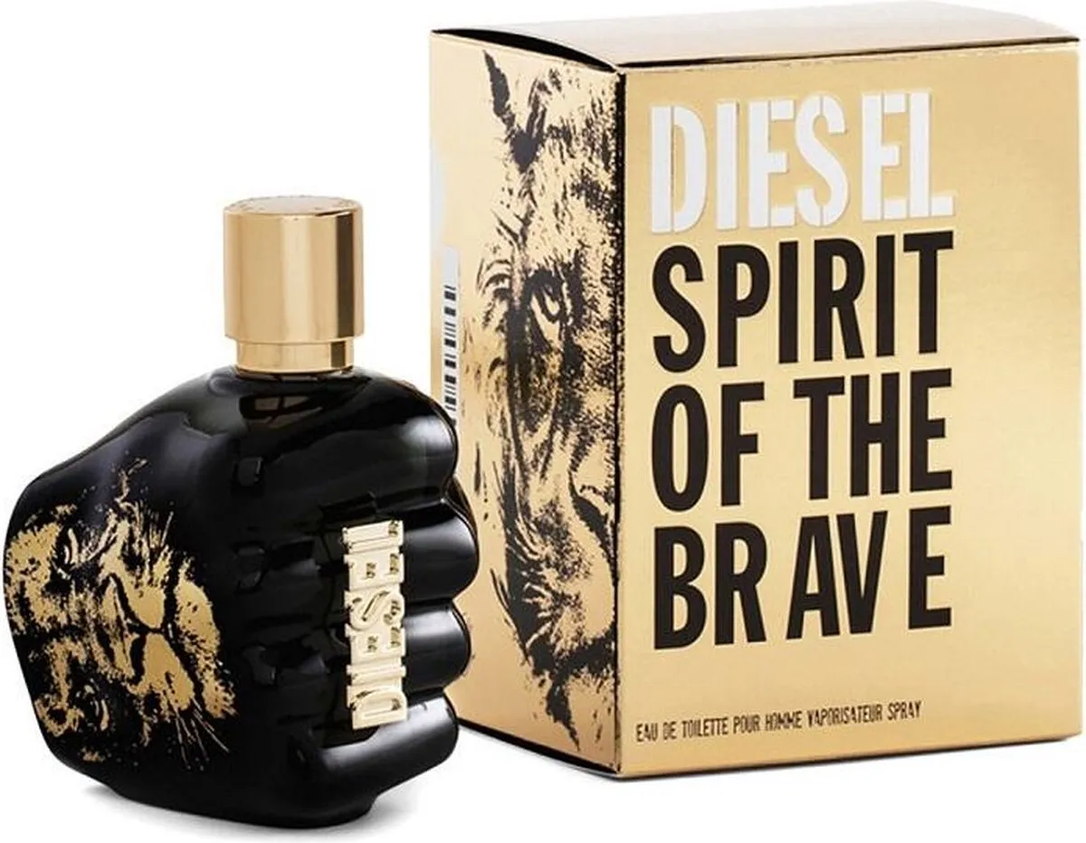 Diesel Spirit Of The Brave Herenparfum Eau de Toilette 200ml - afbeelding 6 van 6