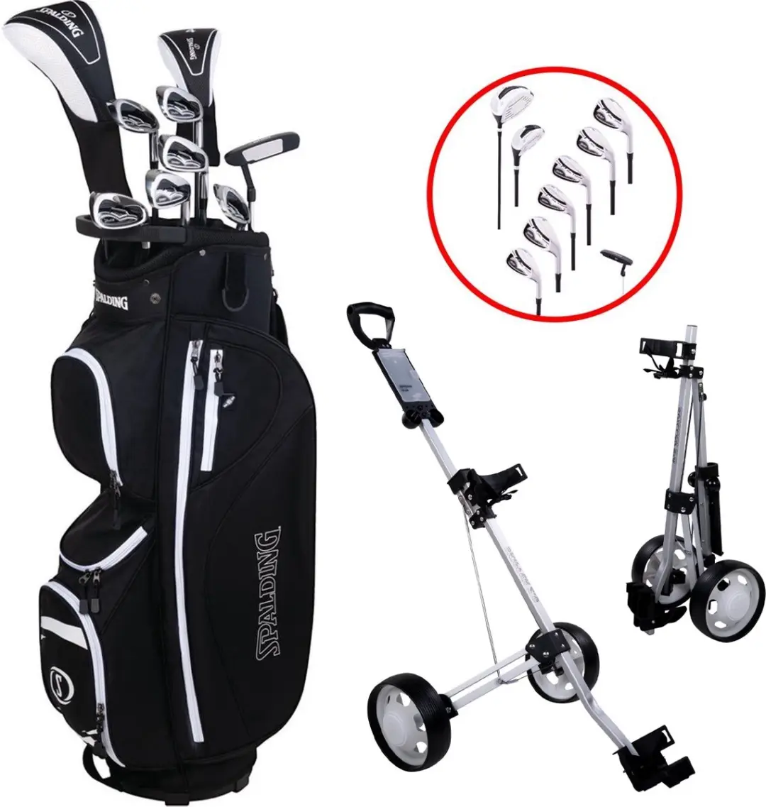 Spalding Tour 2 Complete Golfset met Golftrolley