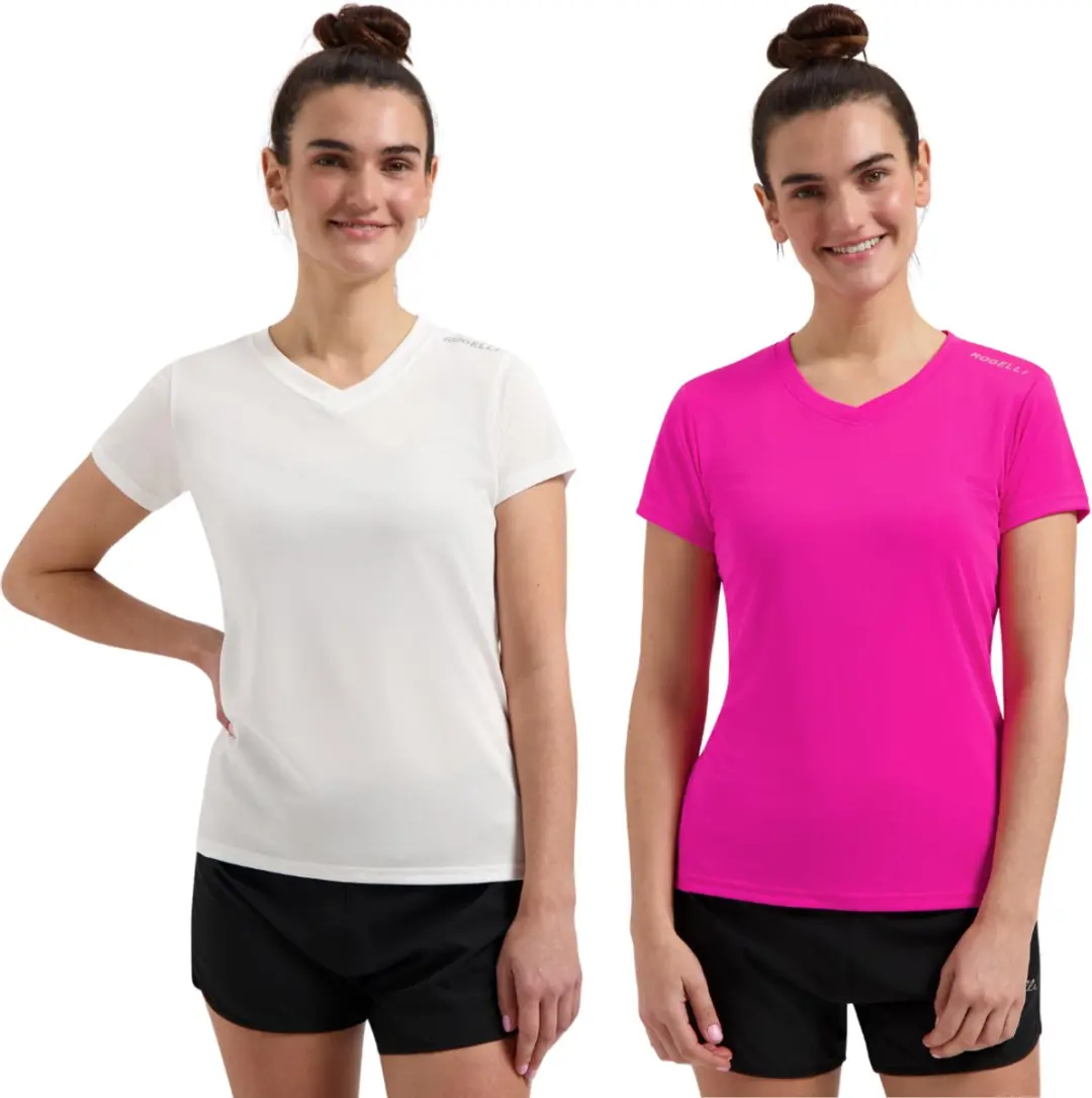 Rogelli Promo Dames 2 pack Sportshirt
