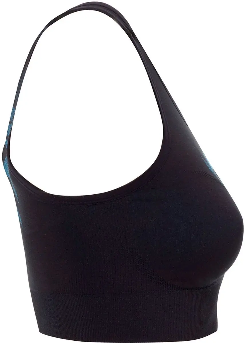 Kempa Attitude Pro Top Dames XS/S - Zwart/Blauw - afbeelding 4 van 4