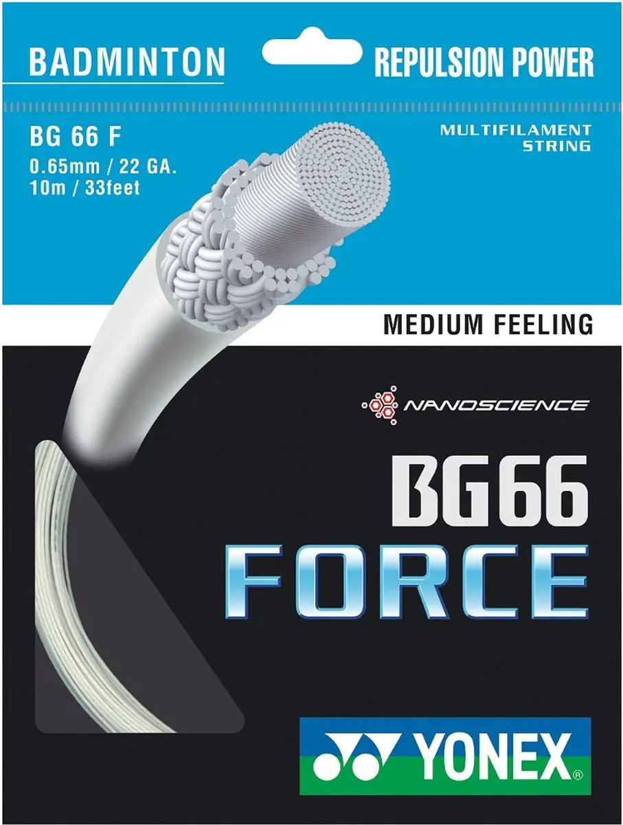 Yonex BG66 force badmintonsnaar