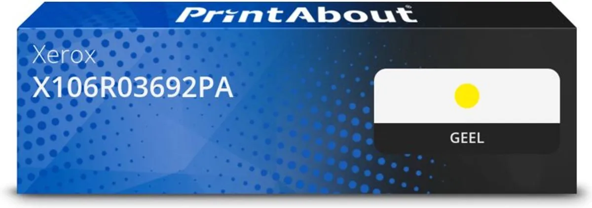 PrintAbout Xerox X106R03692PA Toner Geel