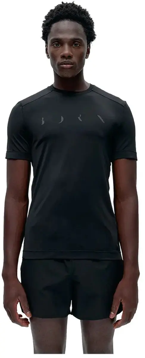 Born Living Yoga Volta T-shirt Met Korte Mouwen Zwart L Man