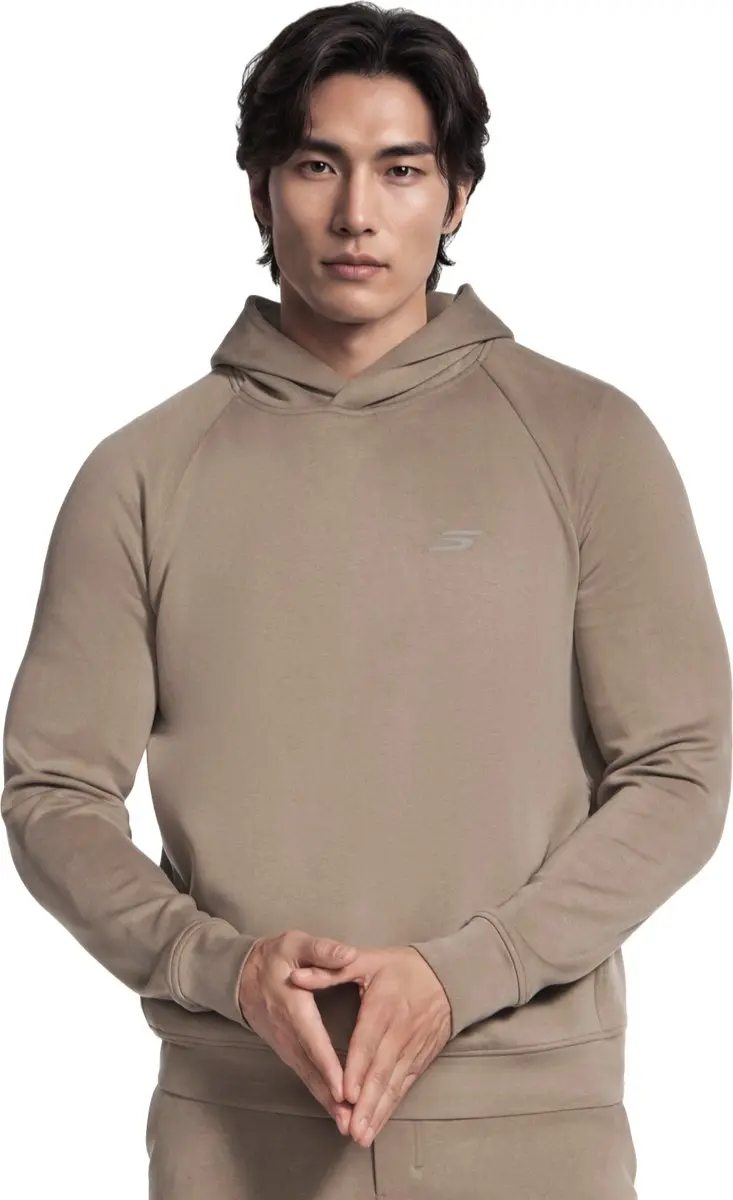 Skechers Skechcloud Elevate Hoodie, Mannen, Bruin, Sweatshirt, maat: L