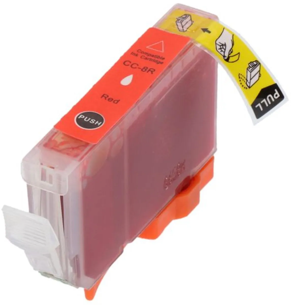 PrintAbout CLI-8R Inktcartridge - Rood - 15ml