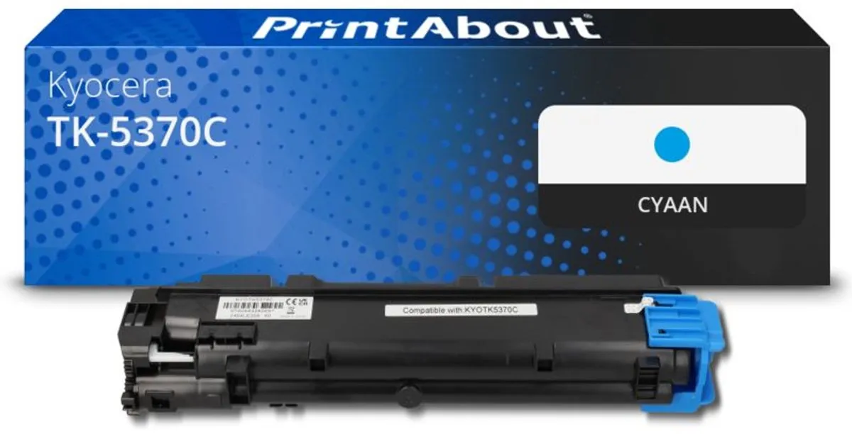 PrintAbout Toner TK-5370C Cyaan
