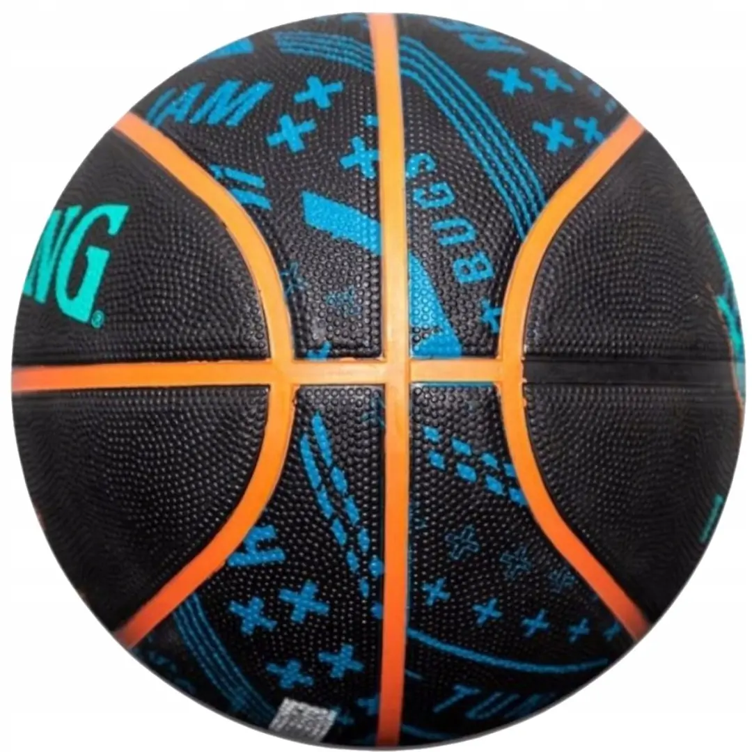Spalding Basketbal Maat 7 - Zwart - afbeelding 2 van 3