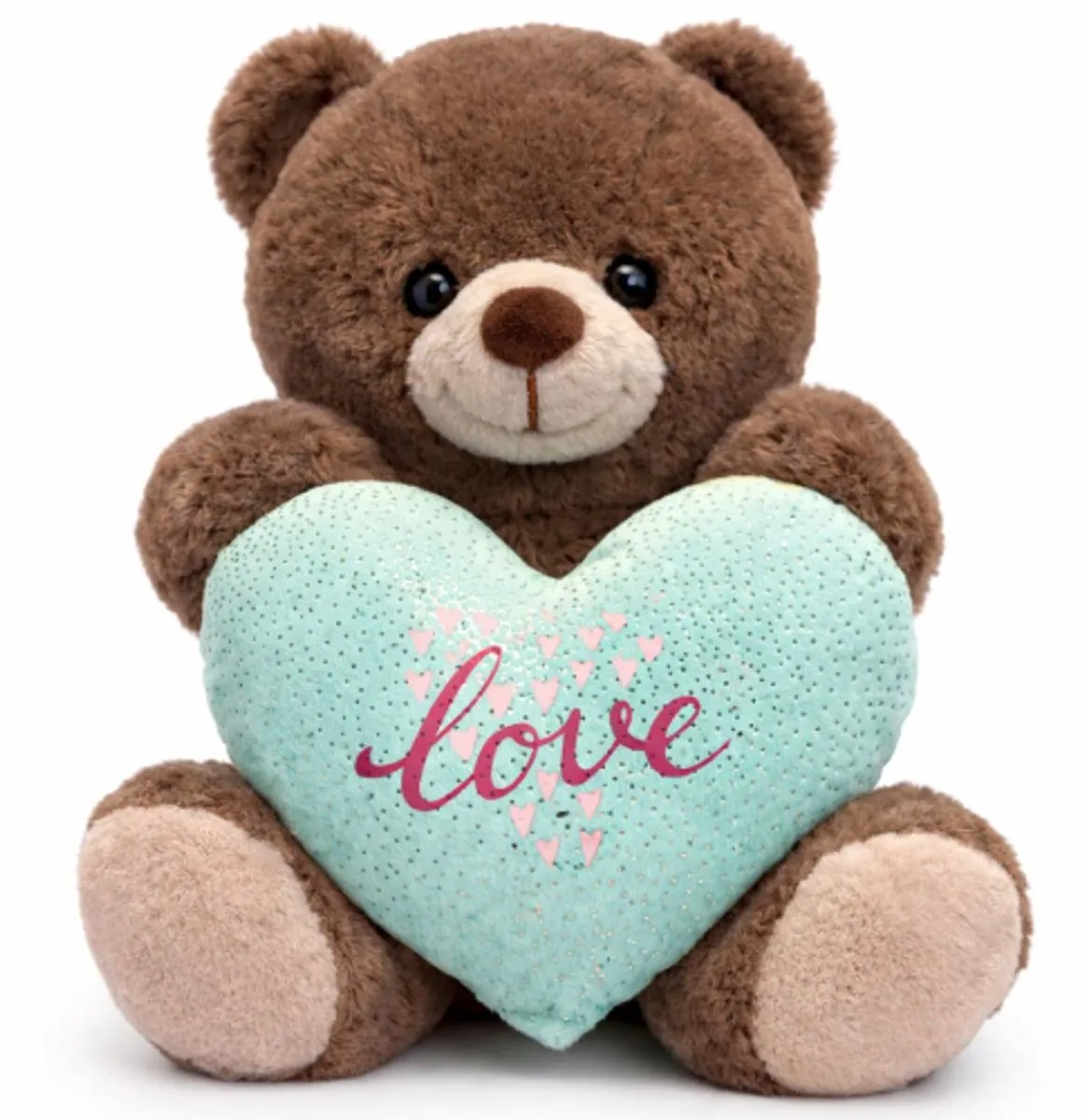 Topknuffels Valentijn Teddybeer 30cm - Bruin