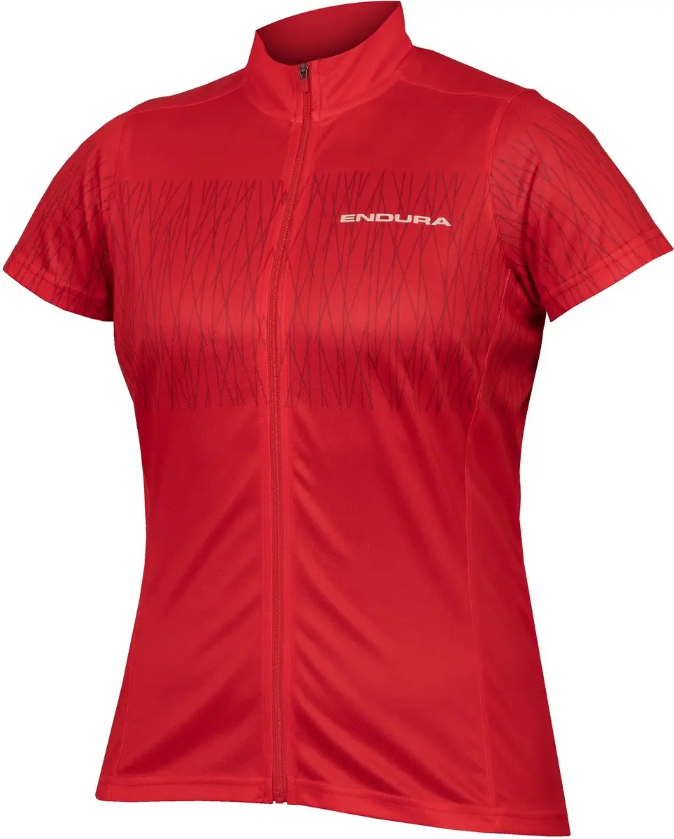 Endura Women's Hummvee Ray S/s Jersey Pomegranate