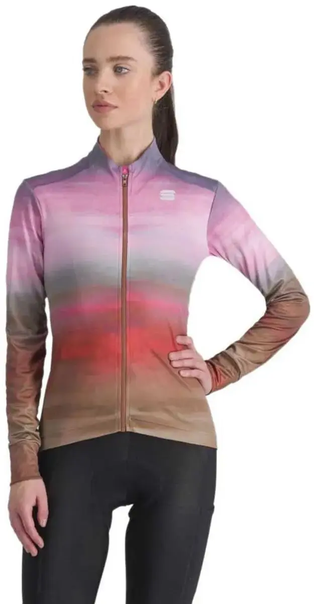 Sportful Flow Supergiara Thermal Trui Met Lange Mouwen Roze M Vrouw