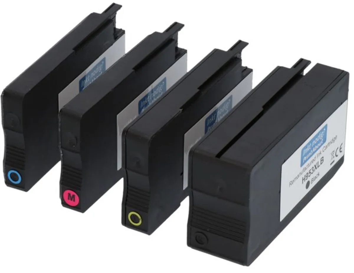 PrintAbout HP 953XL Hoge Capaciteit Inktcartridge 4-kleuren - 151ml