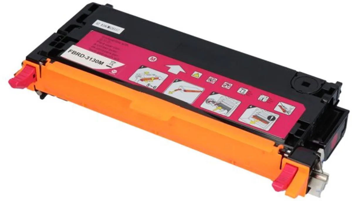 PrintAbout Huismerk Dell 593-10292 Toner Magenta - 9.500 pagina's