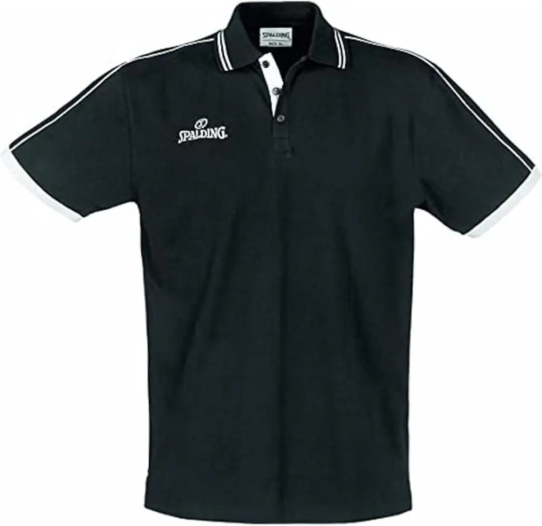 Spalding Polo Shirt Zwart