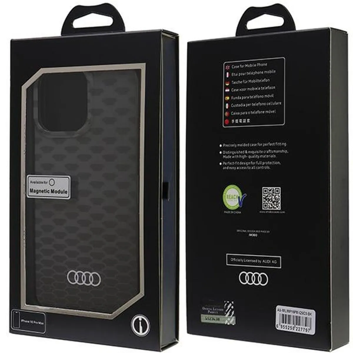 Audi Iml-Steekpatroon MagSafe Hoesje iPhone 16 Pro Max - Transparent - afbeelding 3 van 6