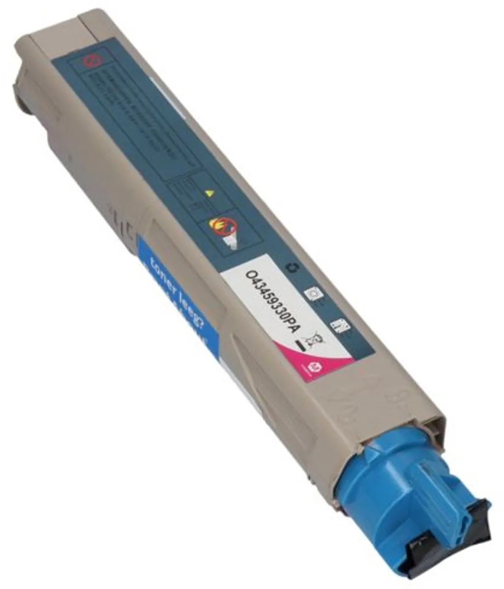 PrintAbout Huismerk OKI 43459329 Toner Geel - Magenta 2.750