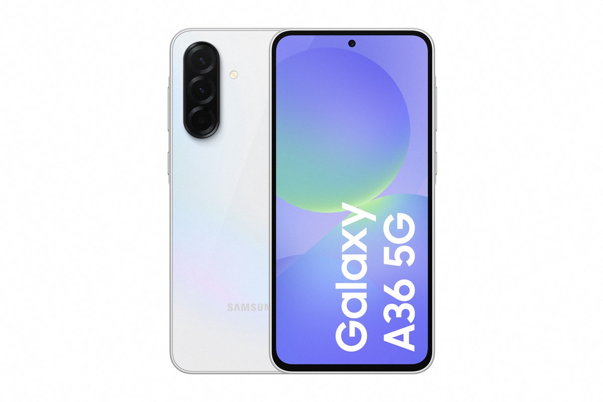 Samsung Galaxy A36 - 5G - 256GB - Awesome White + 1 jaar extra garantie