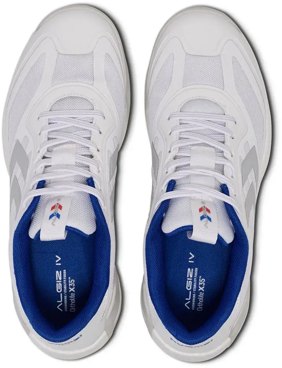 Hummel Algiz IV Multisportschuhe - White/Grey - afbeelding 4 van 6