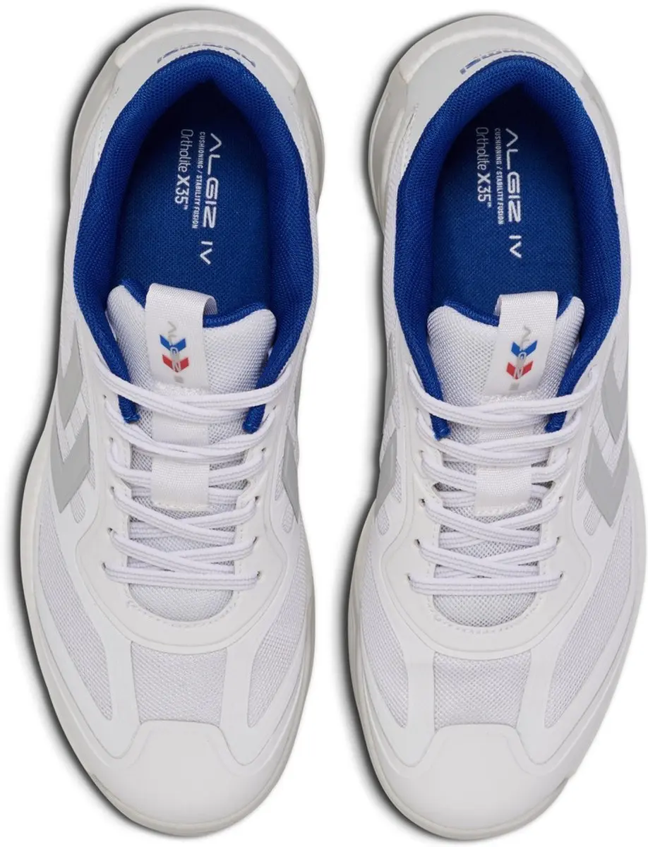 Hummel Algiz IV Multisportschuhe - White/Grey - afbeelding 5 van 6